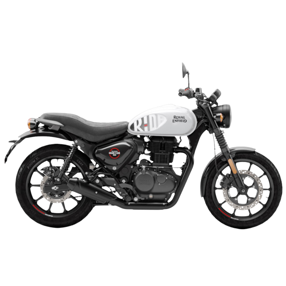 HUNTER 350 – DAPPER WHITE