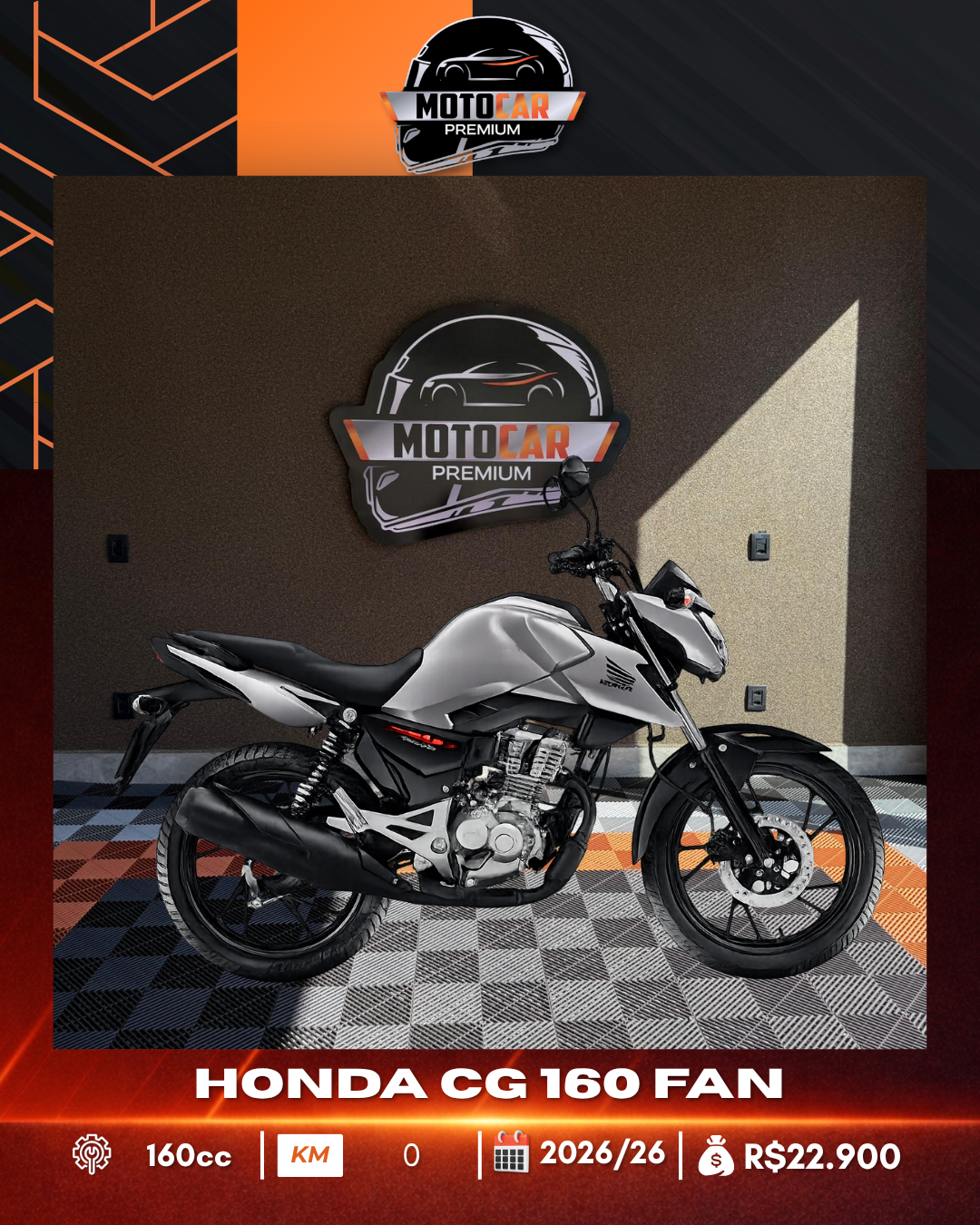 Honda CG 160cc Fan 2026/26