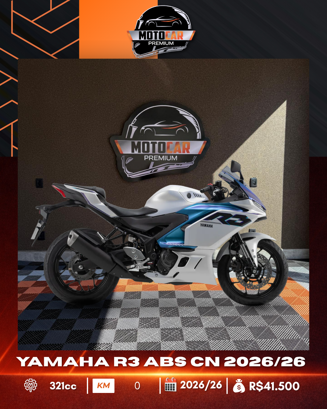 Yamaha R3 ABS Connected 2026/26
