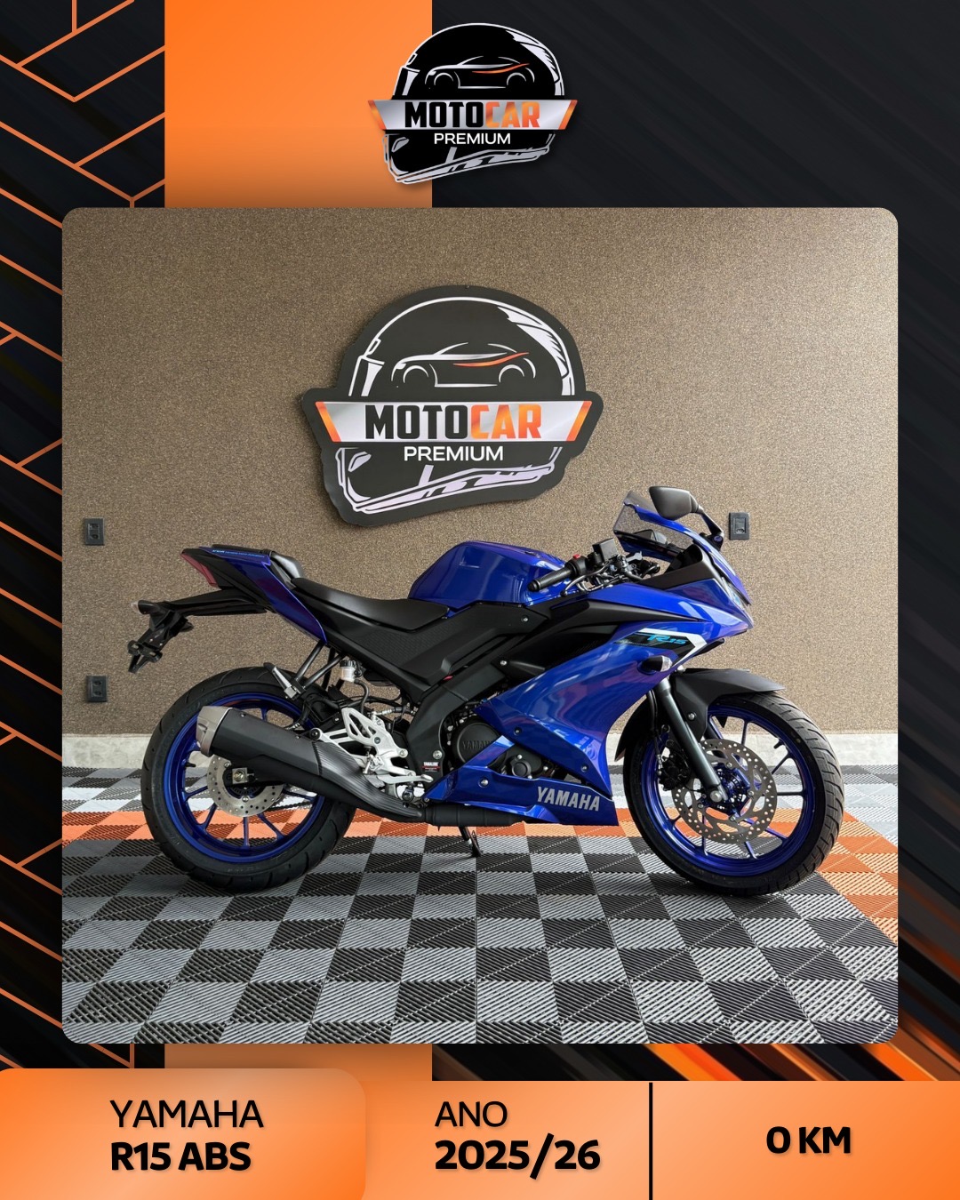 Yamaha R15 ABS 2025/26 – 0 km