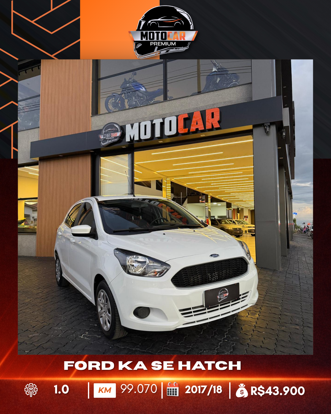 FORD KA SE HATCH 1.0 2017/18
