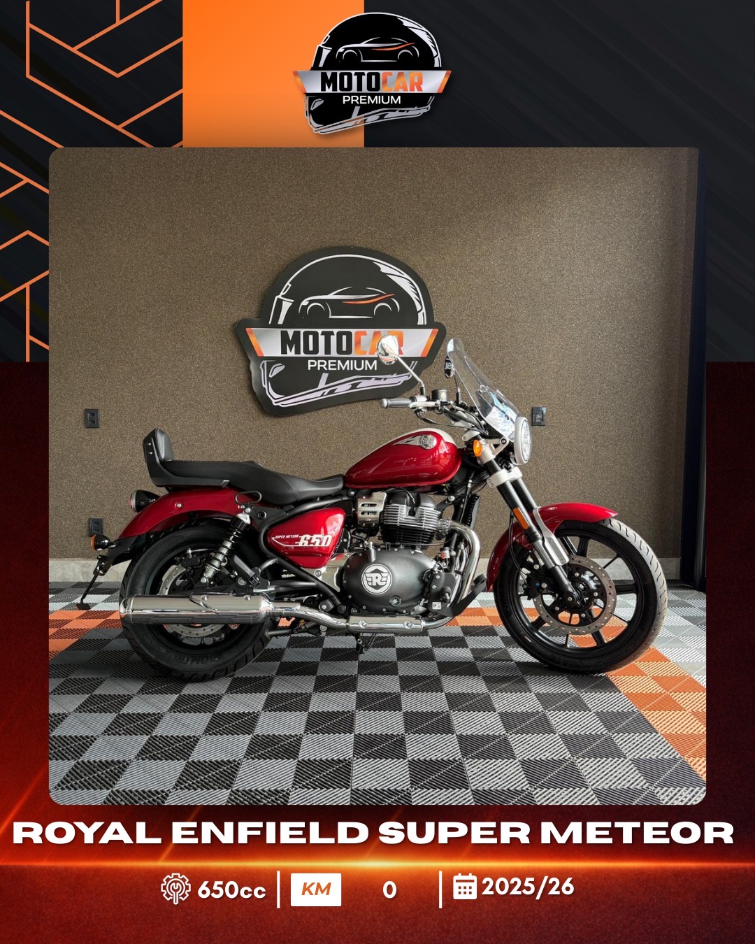 Super Meteor 650 – Celestial Red 2026/26