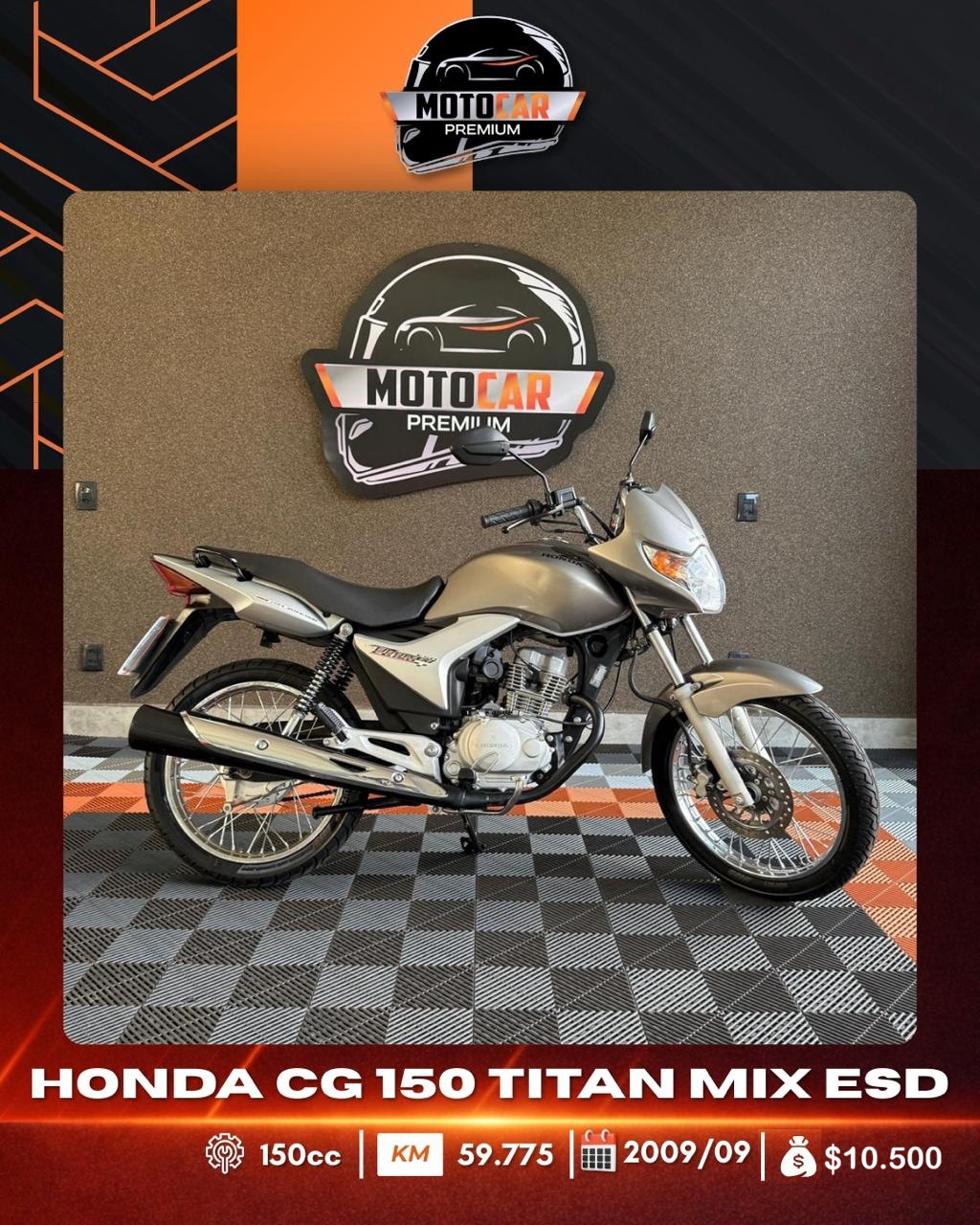 HONDA CG 150 TITAN MIX ESD 2009/09