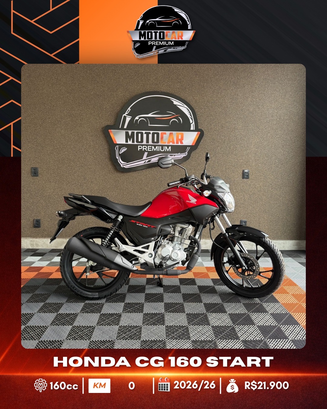 Honda CG 160cc Start 2026/26