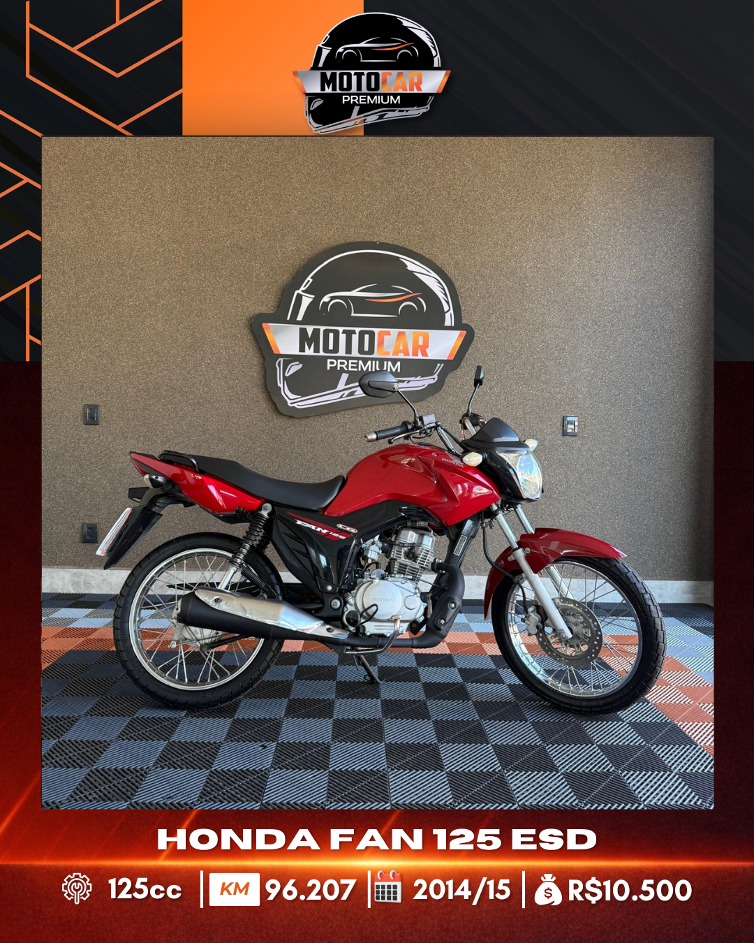 HONDA FAN 125 ESD 2014/15