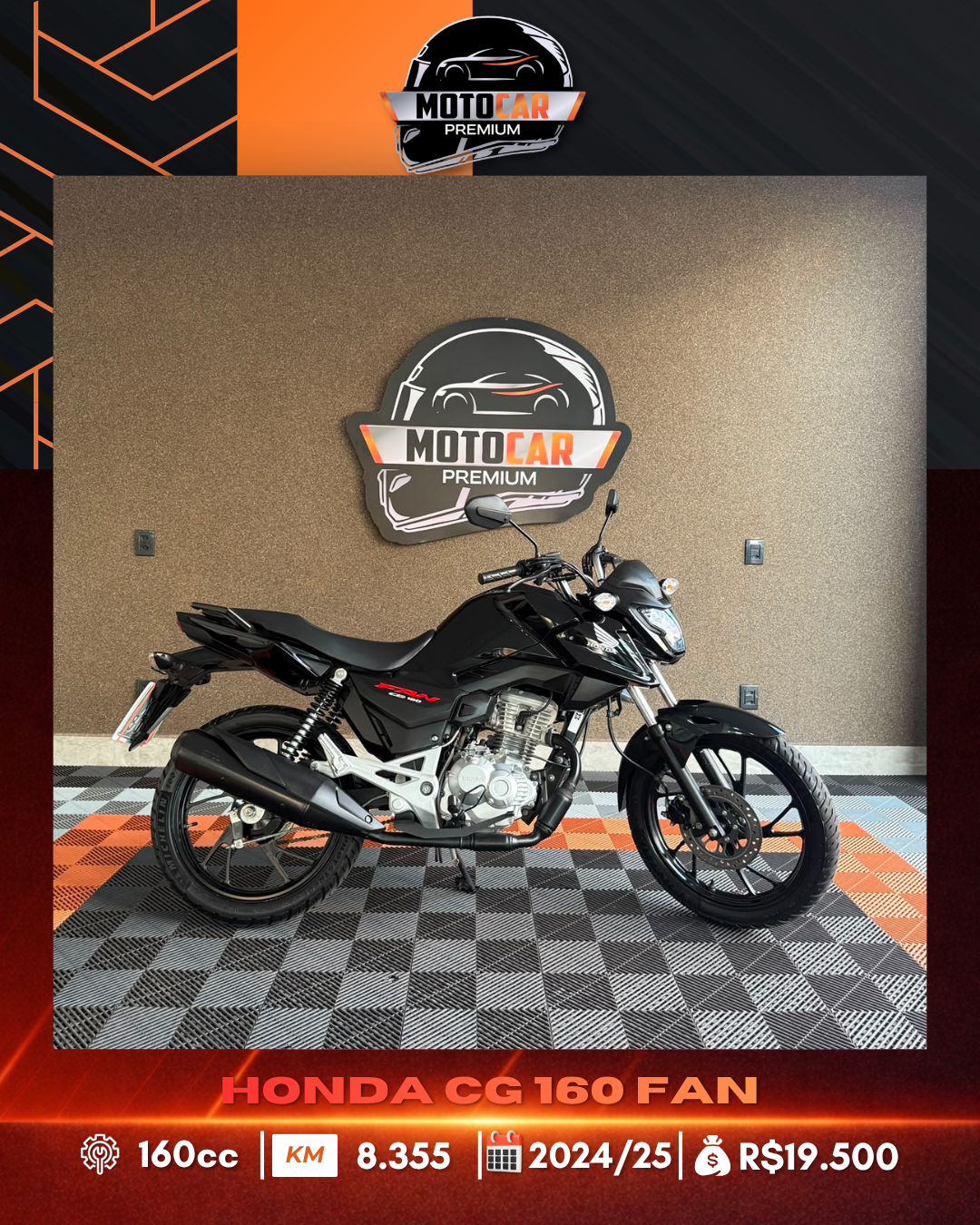 HONDA CG 160 FAN 2024/25