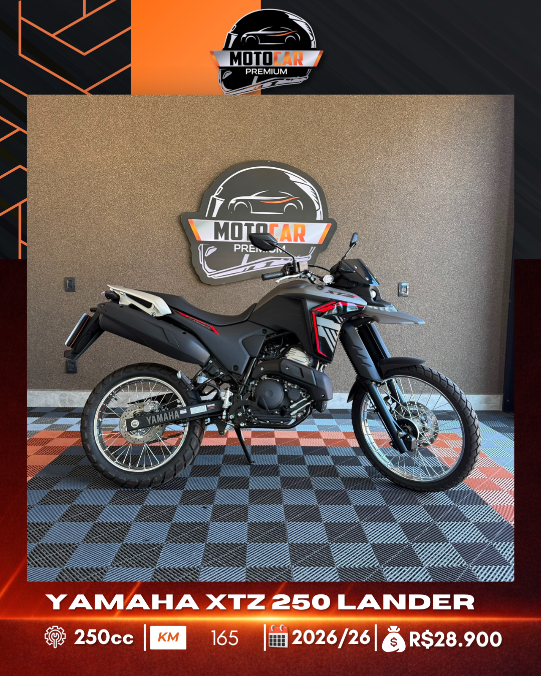 YAMAHA XTZ 250 LANDER CONNECTED 2026/26