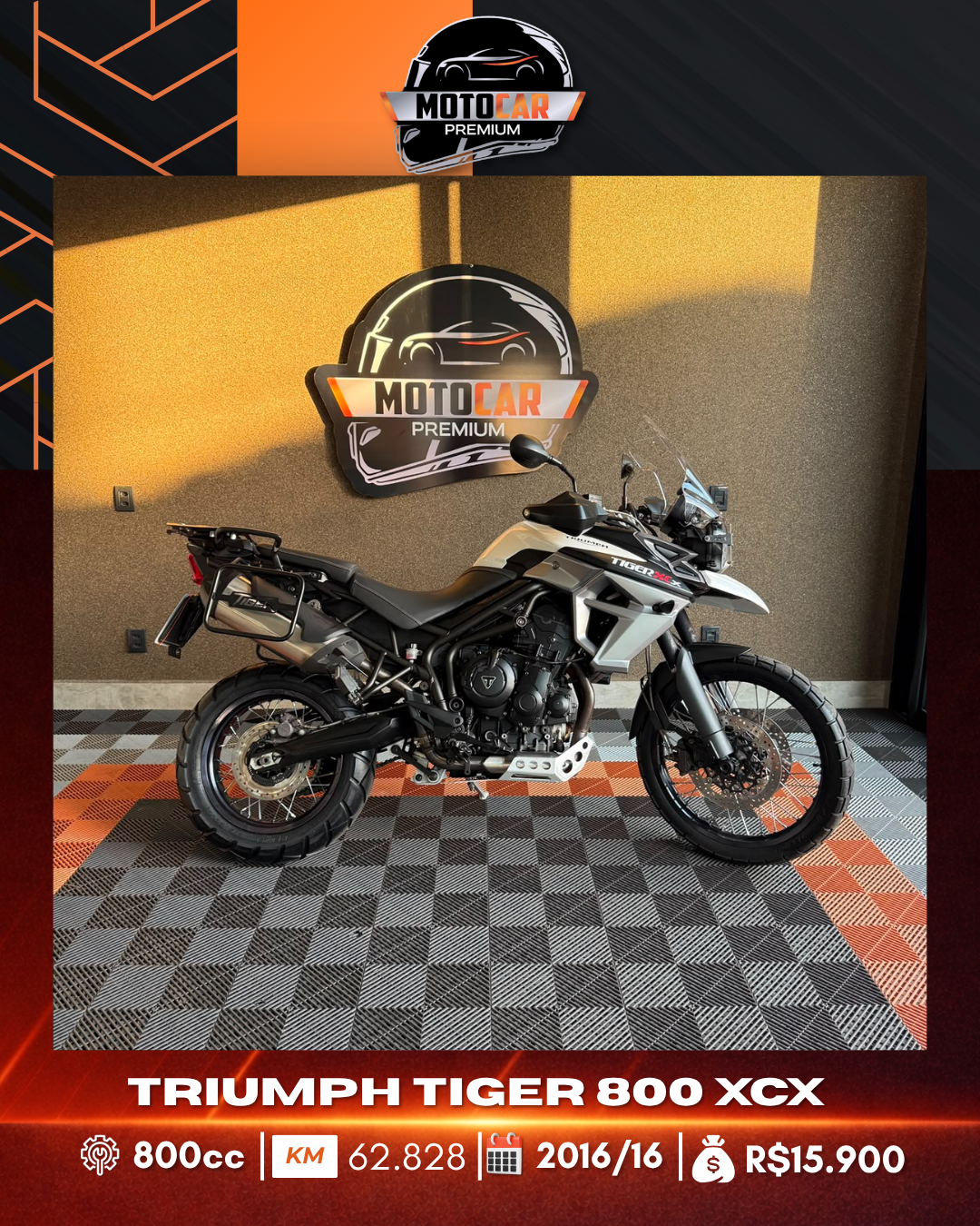 TRIUMPH TIGER 800 XCX 2016/16