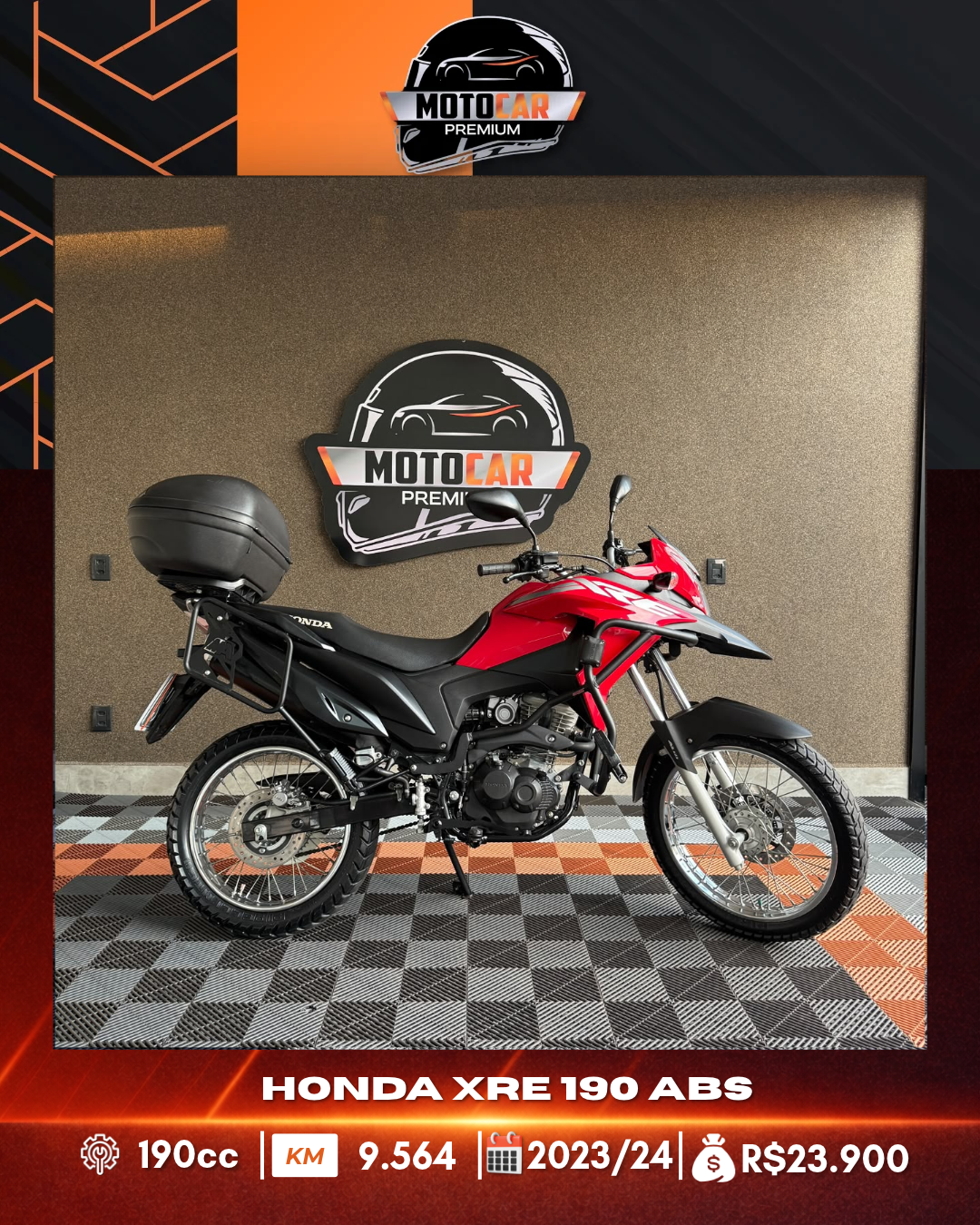 HONDA XRE 190 ABS 2023/2024